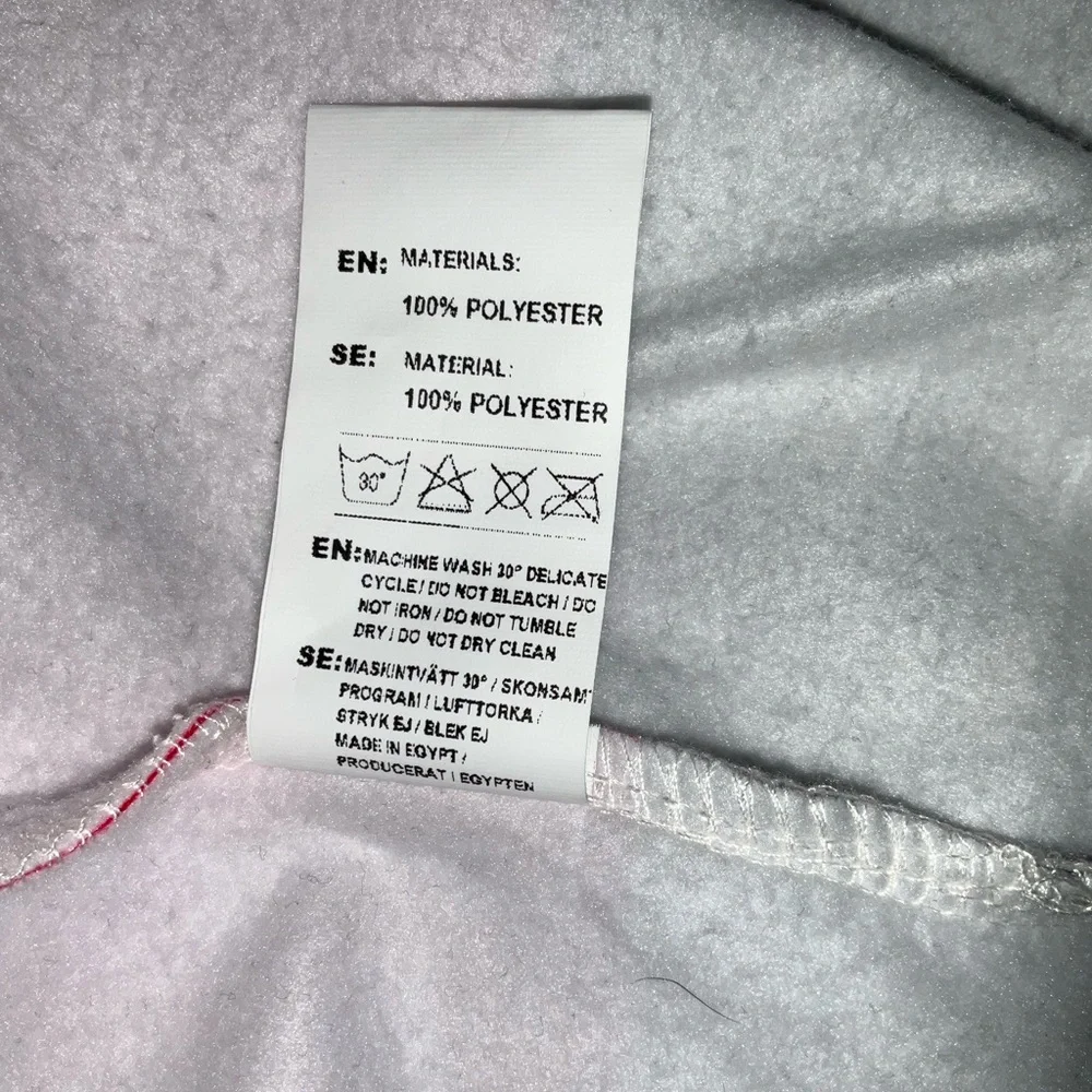 Graphic Black and Pink Hoodie Men Size 2XL